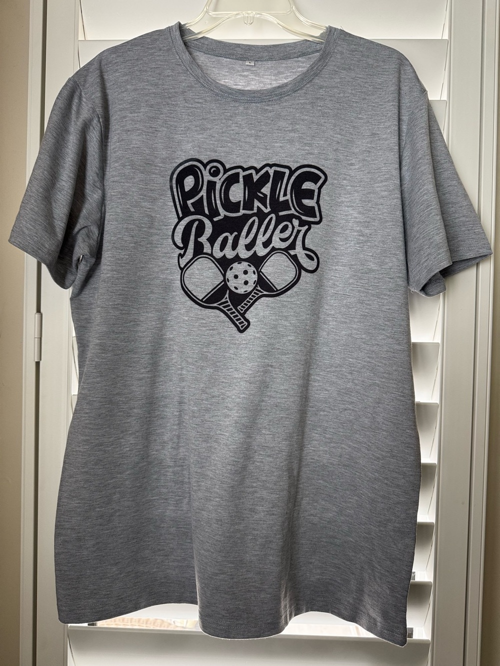 Pickle Baller Graphic Tee - Grey